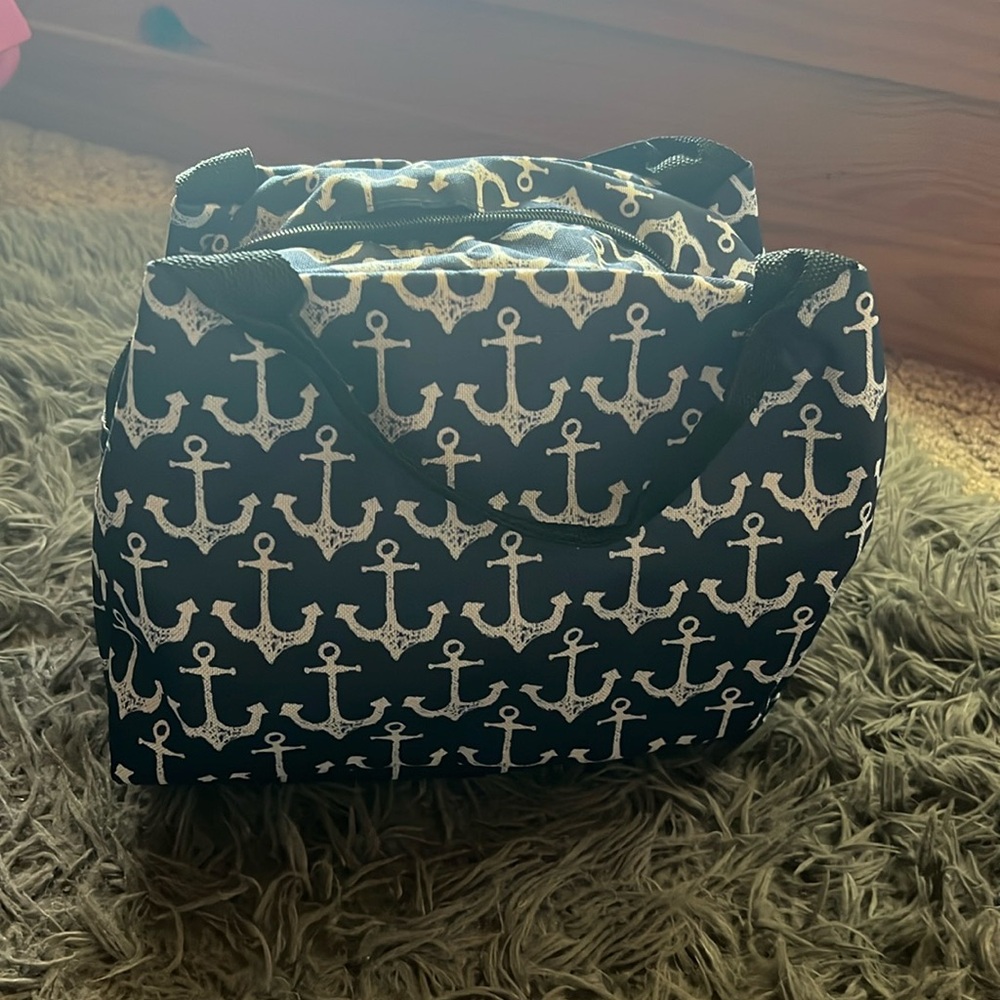 Navy Blue Lunch Box